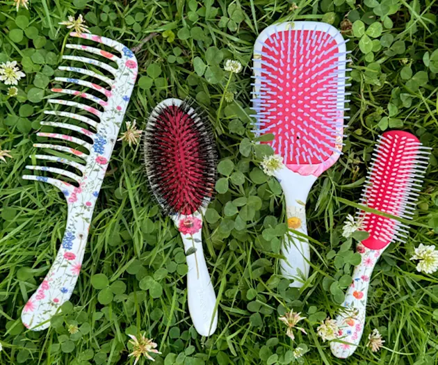 The Hair Brush Brand Beauty Insiders Love: Meet Denman’s Floral Range
