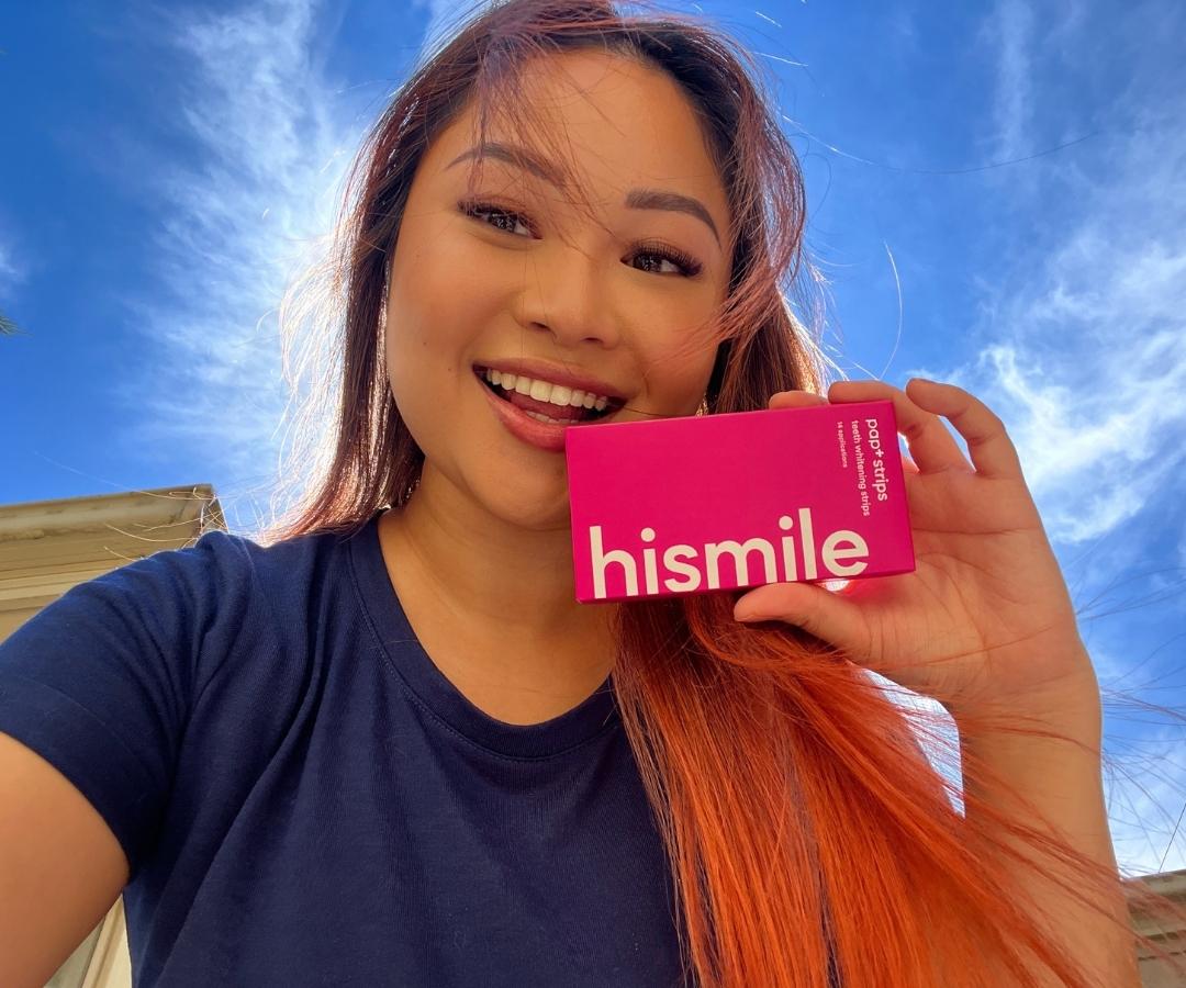 I Tried the Viral Hismile Teeth Whitening Strips That Promise to