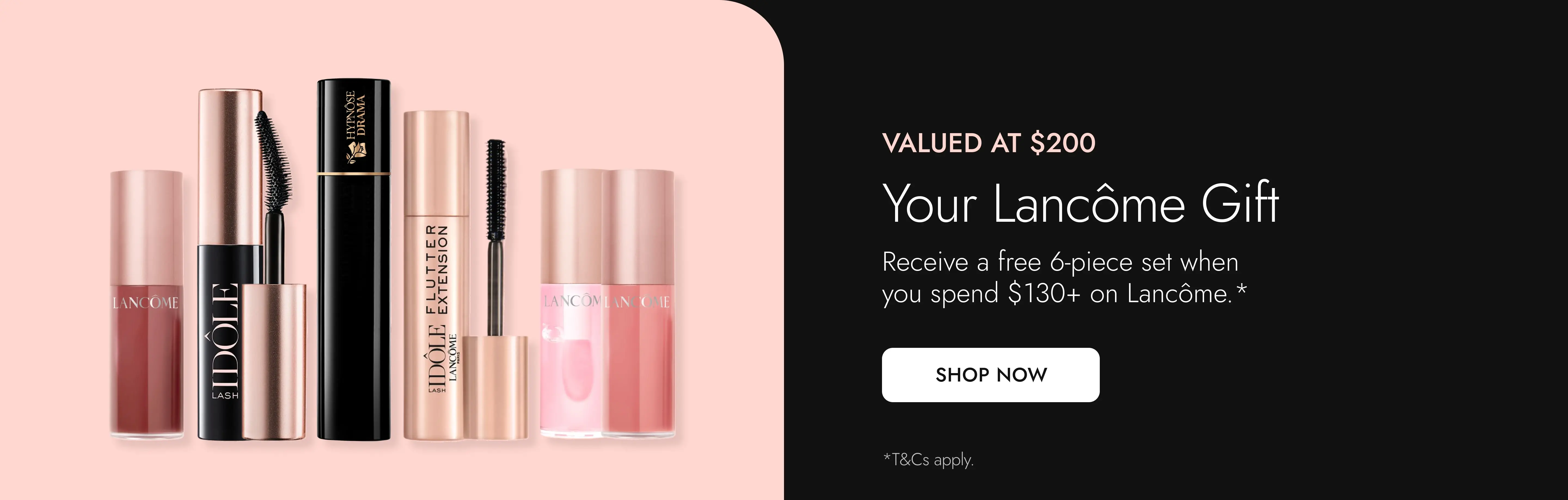 NZ Homepage Banner - Current 5 - Lancome GWP