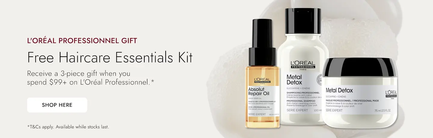 AUS Homepage Banner - Image 6 - L'Oreal Professionnel Major Gift