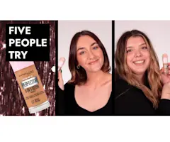 VIDEO: 5 People Try The TikTok Famous Dupe | Maybelline 4-In-1 Glow Foundation