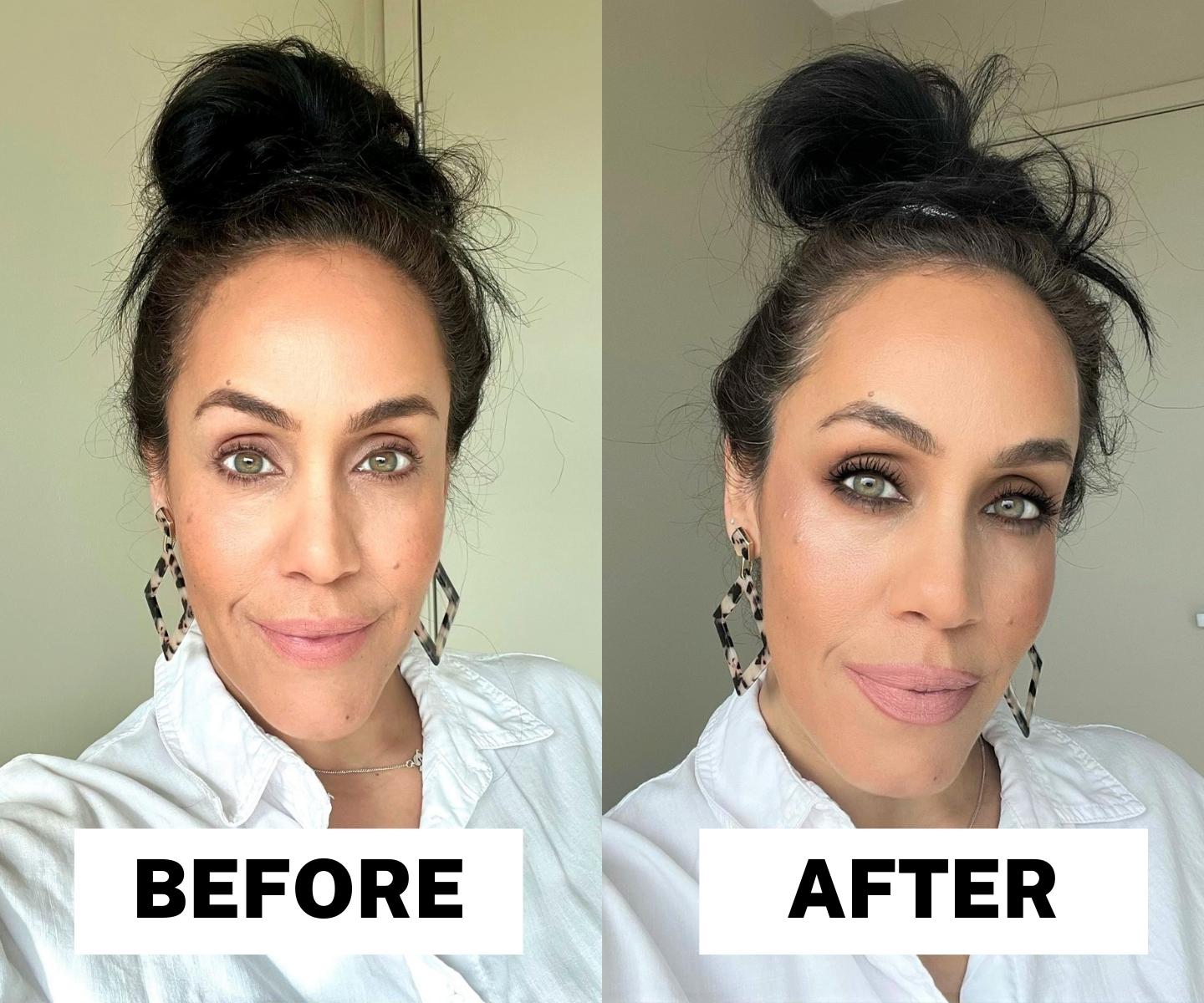 M.A.C Cosmetics M·A·C Art Library: Nude Model before and after