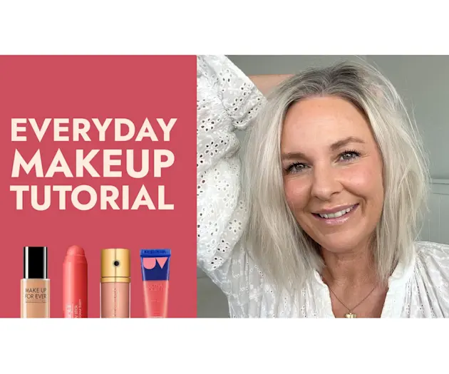 VIDEO: Over 40s & 50s everyday Makeup Tutorial (Super easy!)
