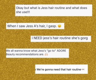 Jess A hair routine 