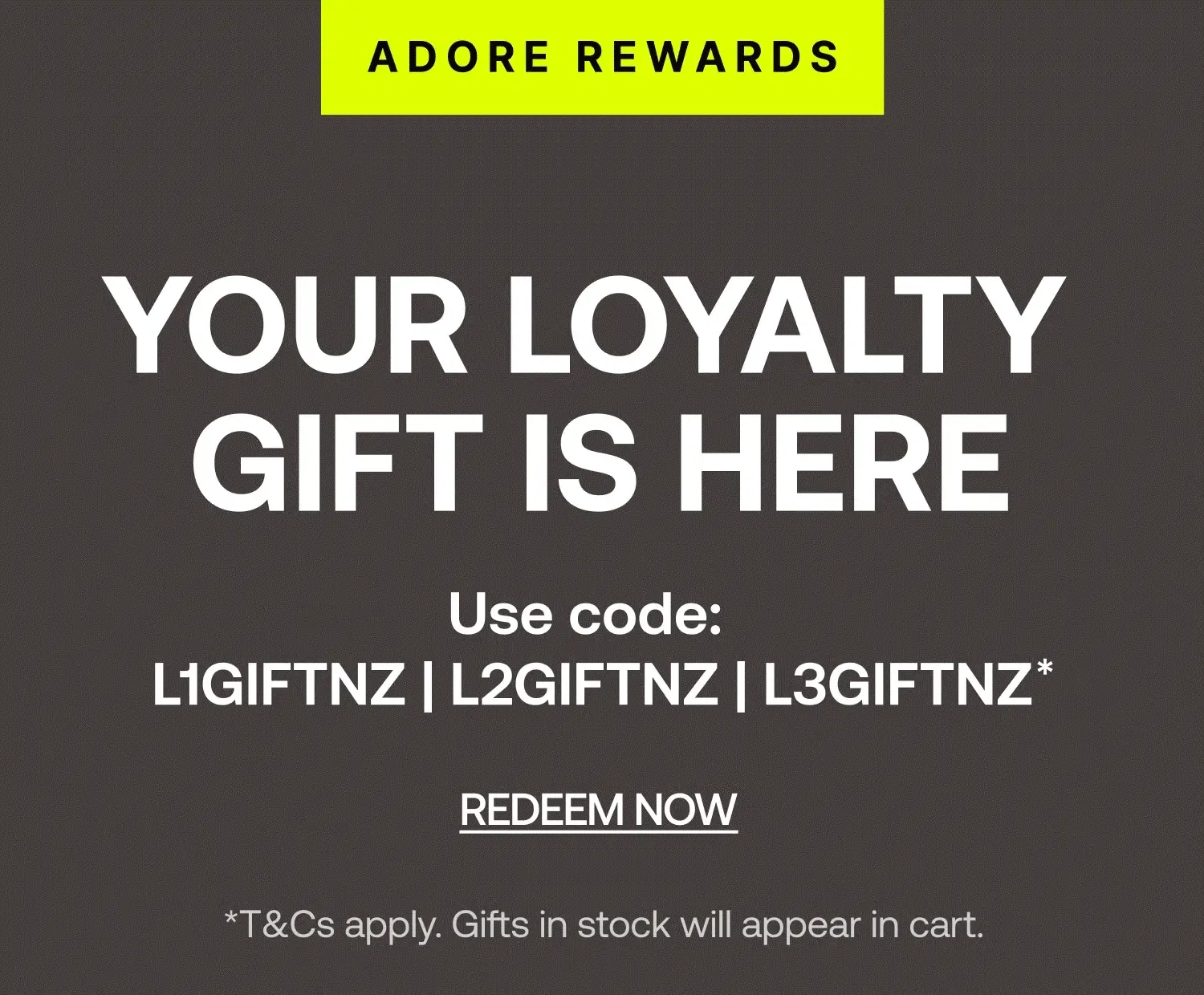 NZ Homepage Banner - Image 2 - Quarterly Choose Your Reward