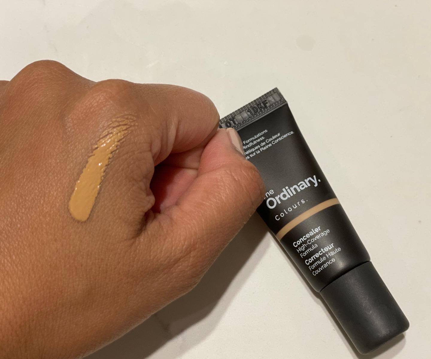The Ordinary Coverage Concealer texture