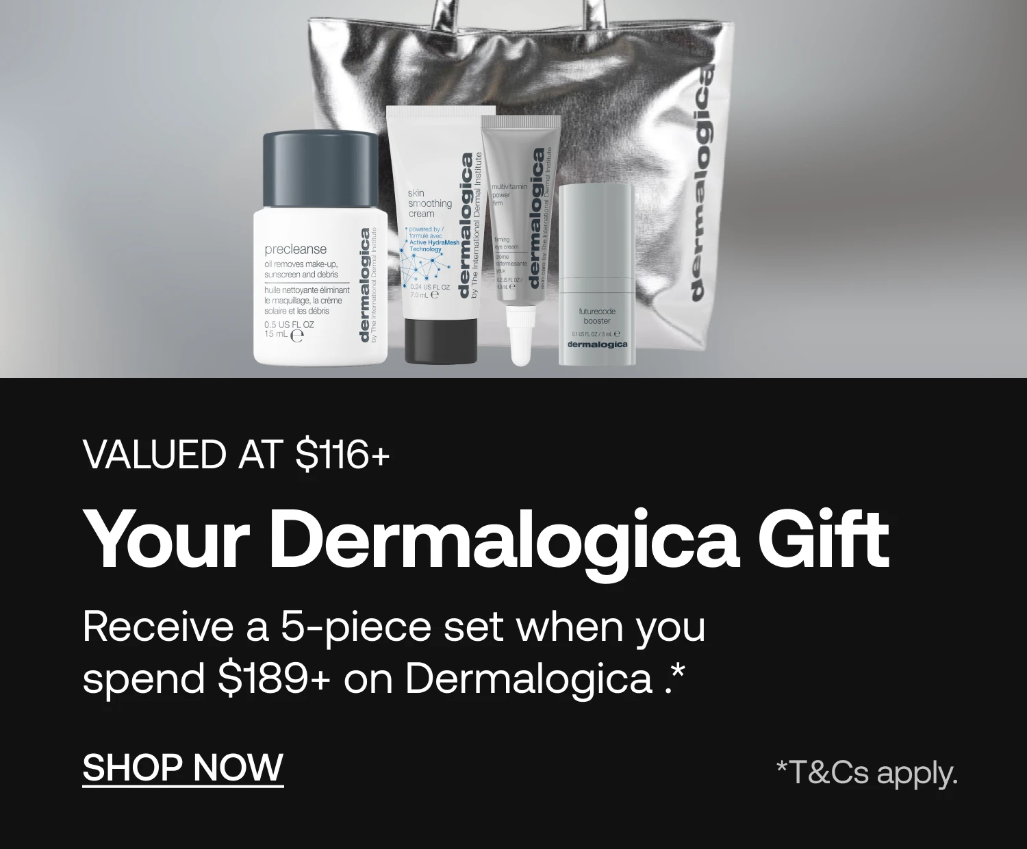 AUS Homepage Banner Image 5 - Dermalogica Major Gift