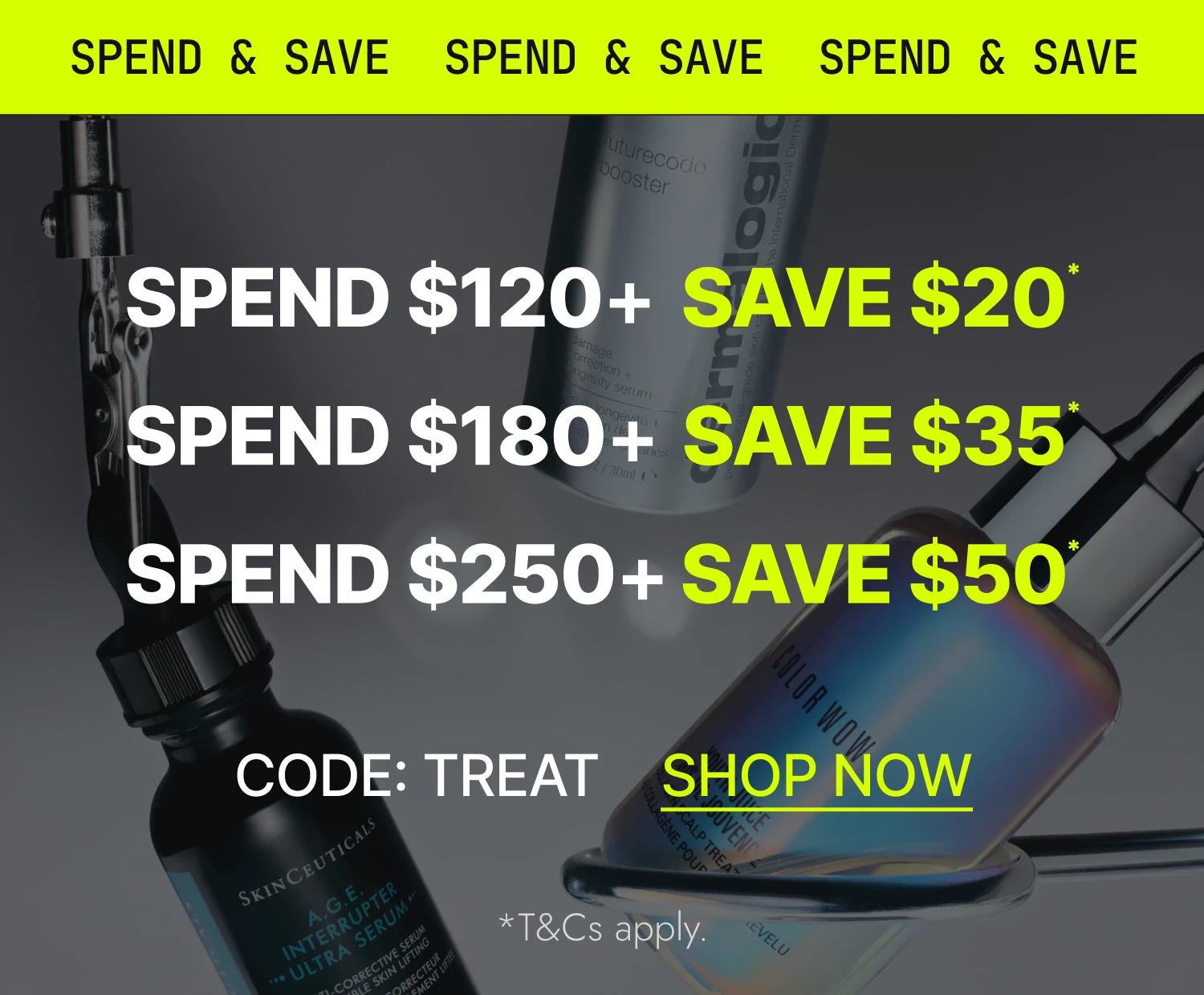 AUS Homepage Banner- Image 2 - Spend and Save