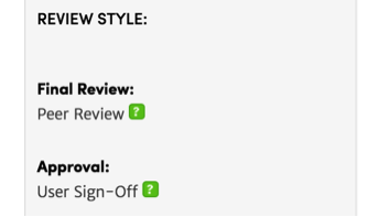 review style