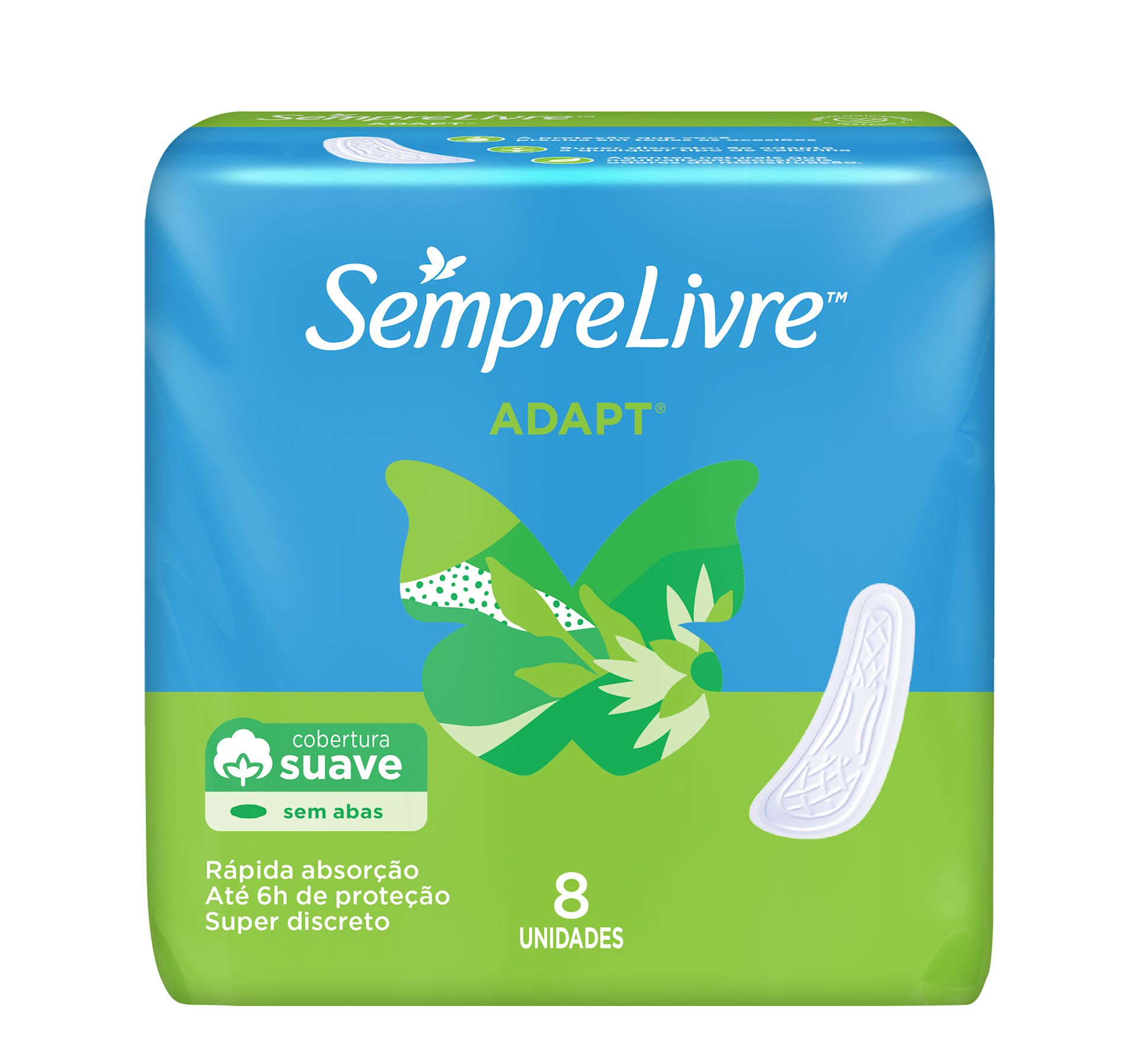 SEMPRE LIVRE® ADAPT® SUAVE SEM ABAS