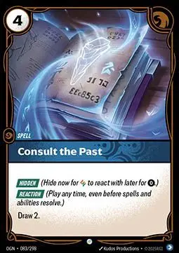 consult the past