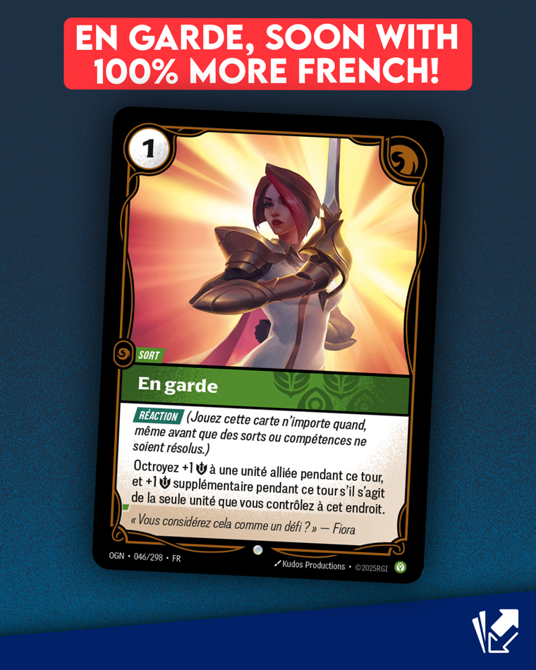 Cardmarket Announcement: Riftbound Available in French Mid 2026