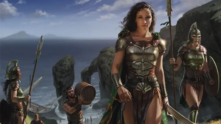 Siona, Captain of the pyleas