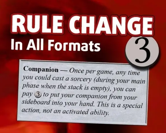 rule change