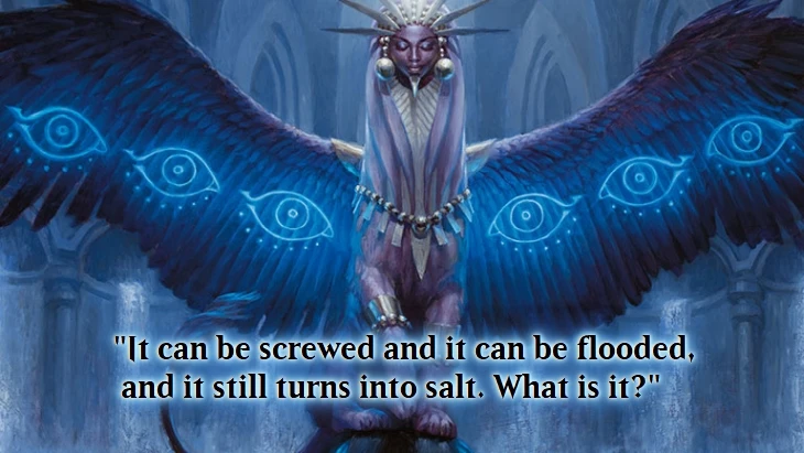 Atemsis, All-Seeing with riddle