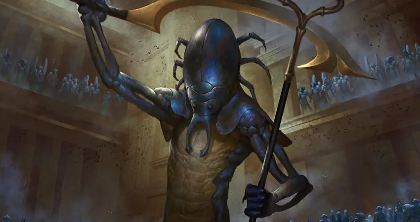 the scarab god
