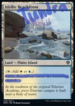 idyllic beachfront