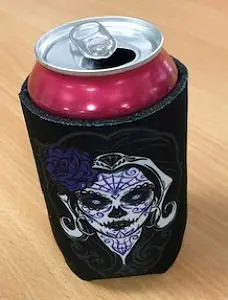 Liliana as Mexican Day of the Dead Cooler