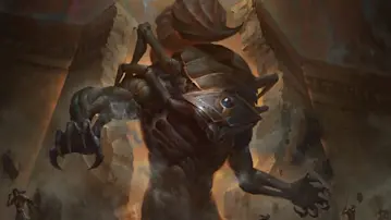 the scorpion god