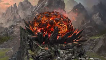 smoldering egg