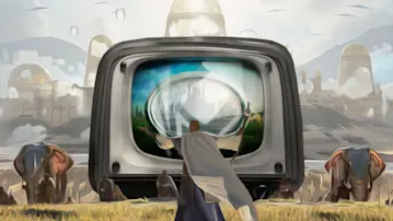 ancestral vision - teferi's protection - TV
