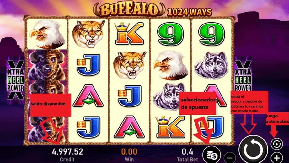 Buffalo Tragamonedas Inicio