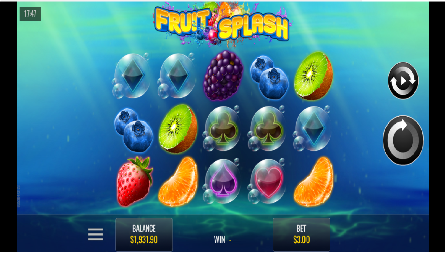 Tragamonedas Fruit Splash