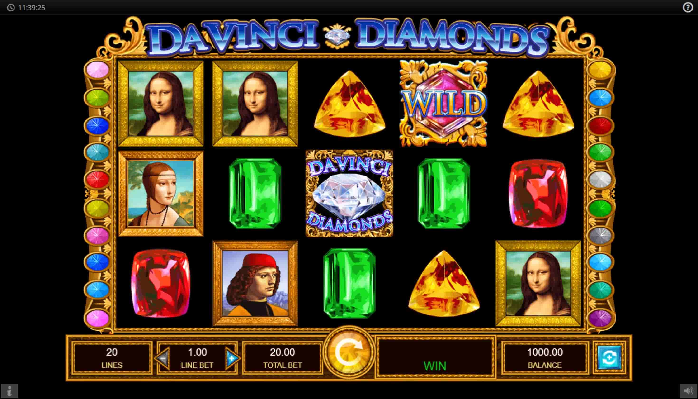 da vinci diamonds inicio