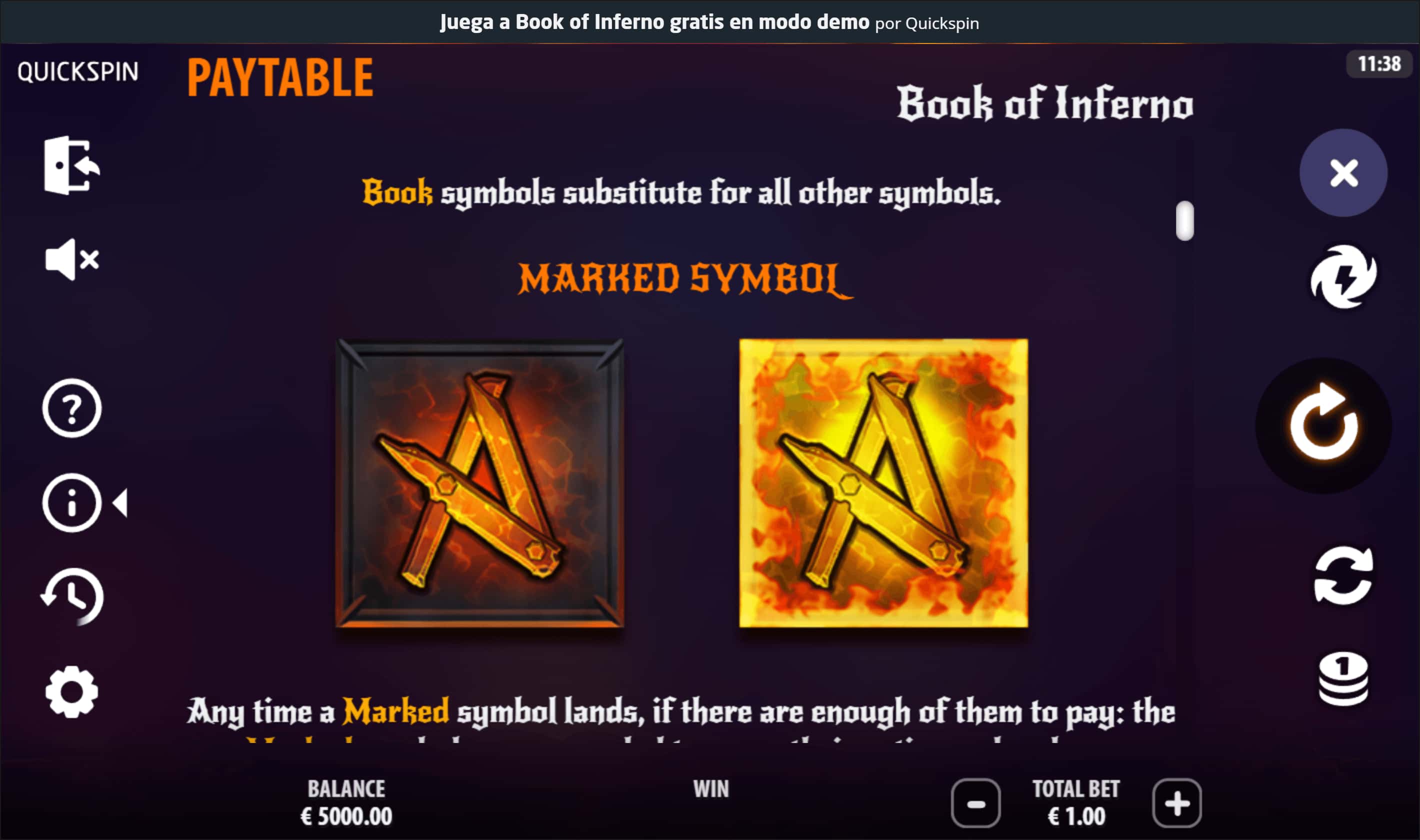 Book of Inferno Bonus