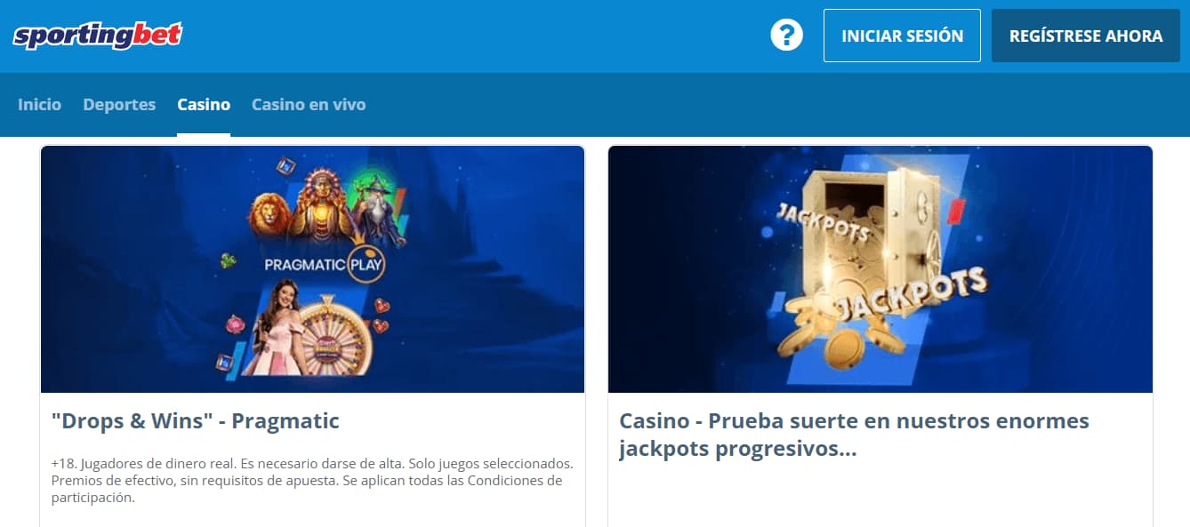 Sportingbet Bonos y promociones