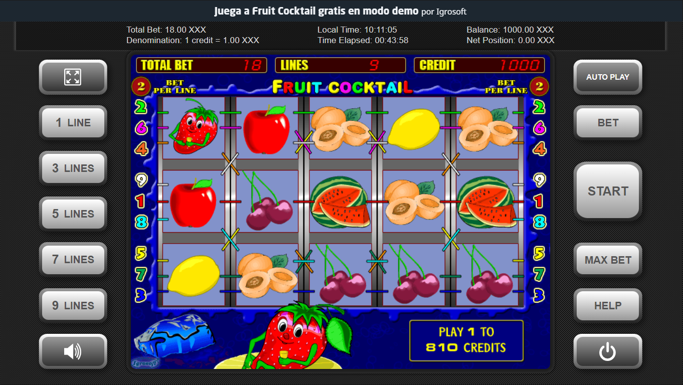 Fruit Cocktail slot