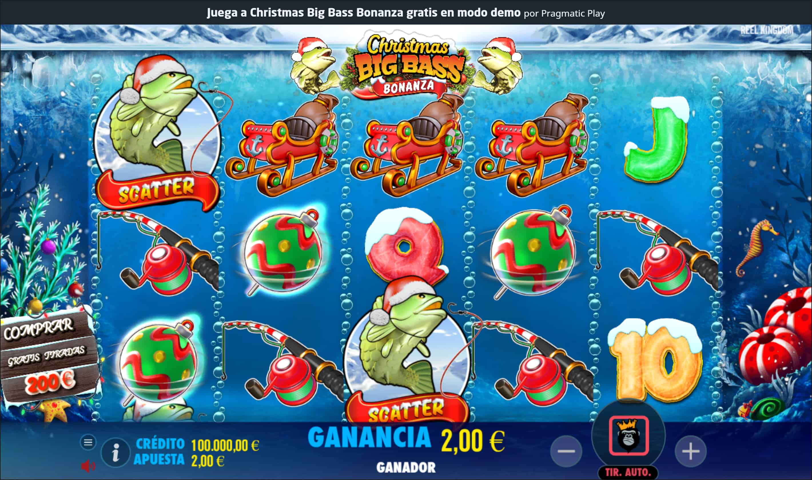 Christmas Big Bass Bonanza Slots 
