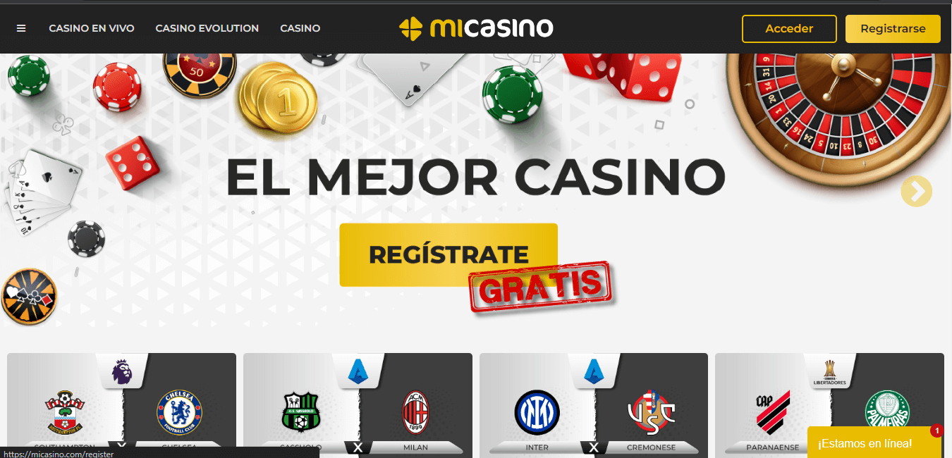 MiCasino Chile Homepage.png