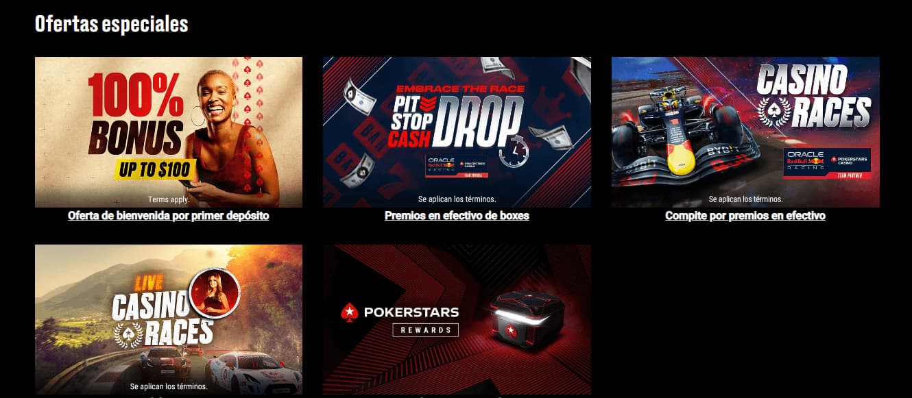 Pokerstars Bonos y promociones