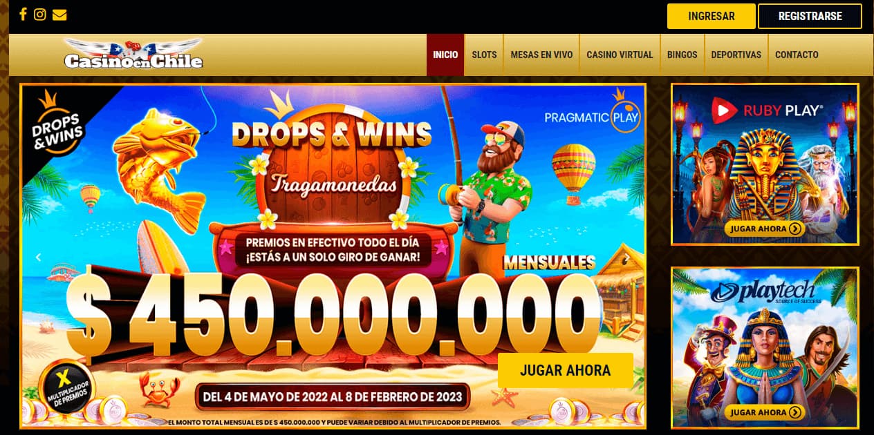 Casino en Chile Catálogo de Juegos