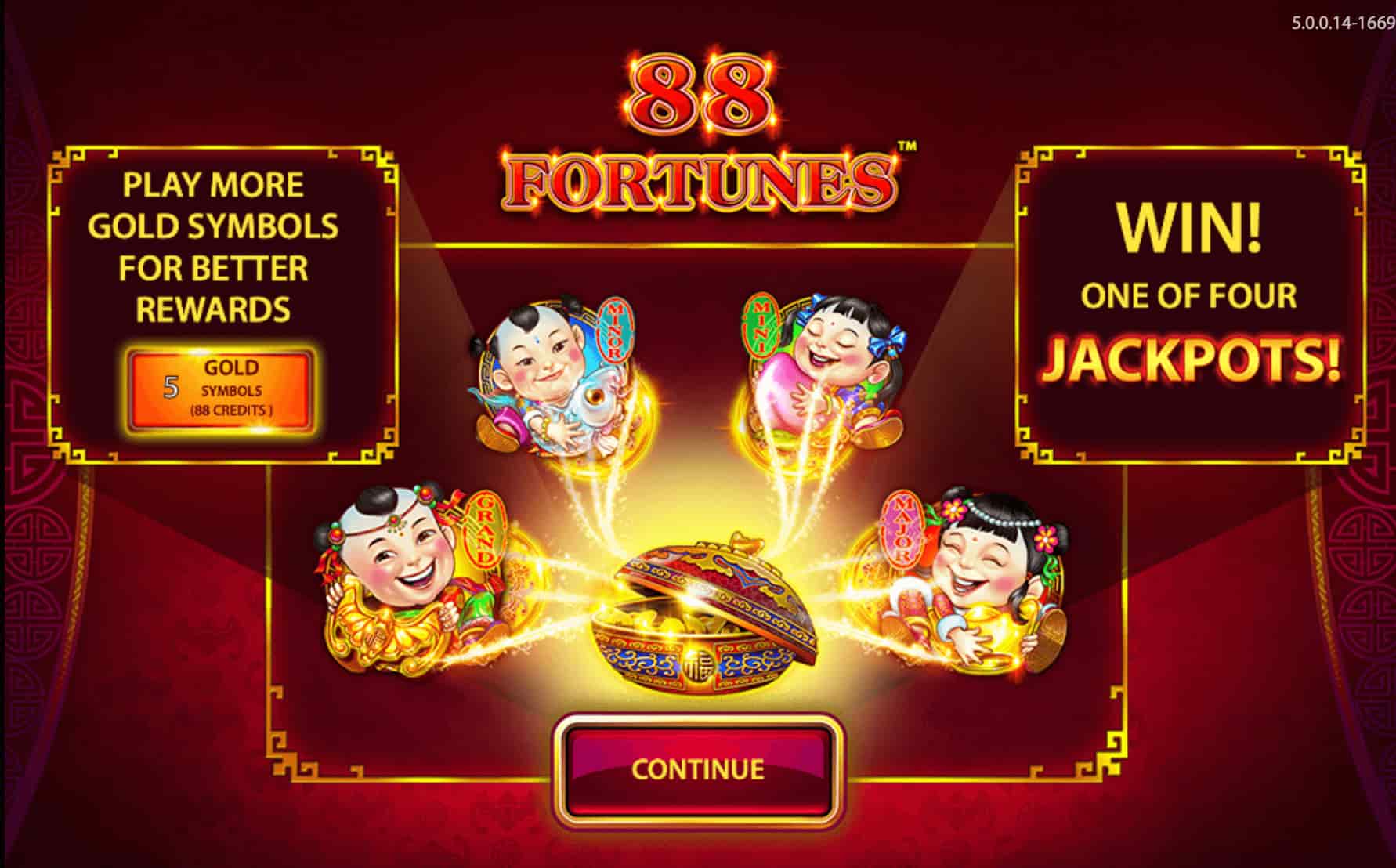 88 Fortunes Bonus