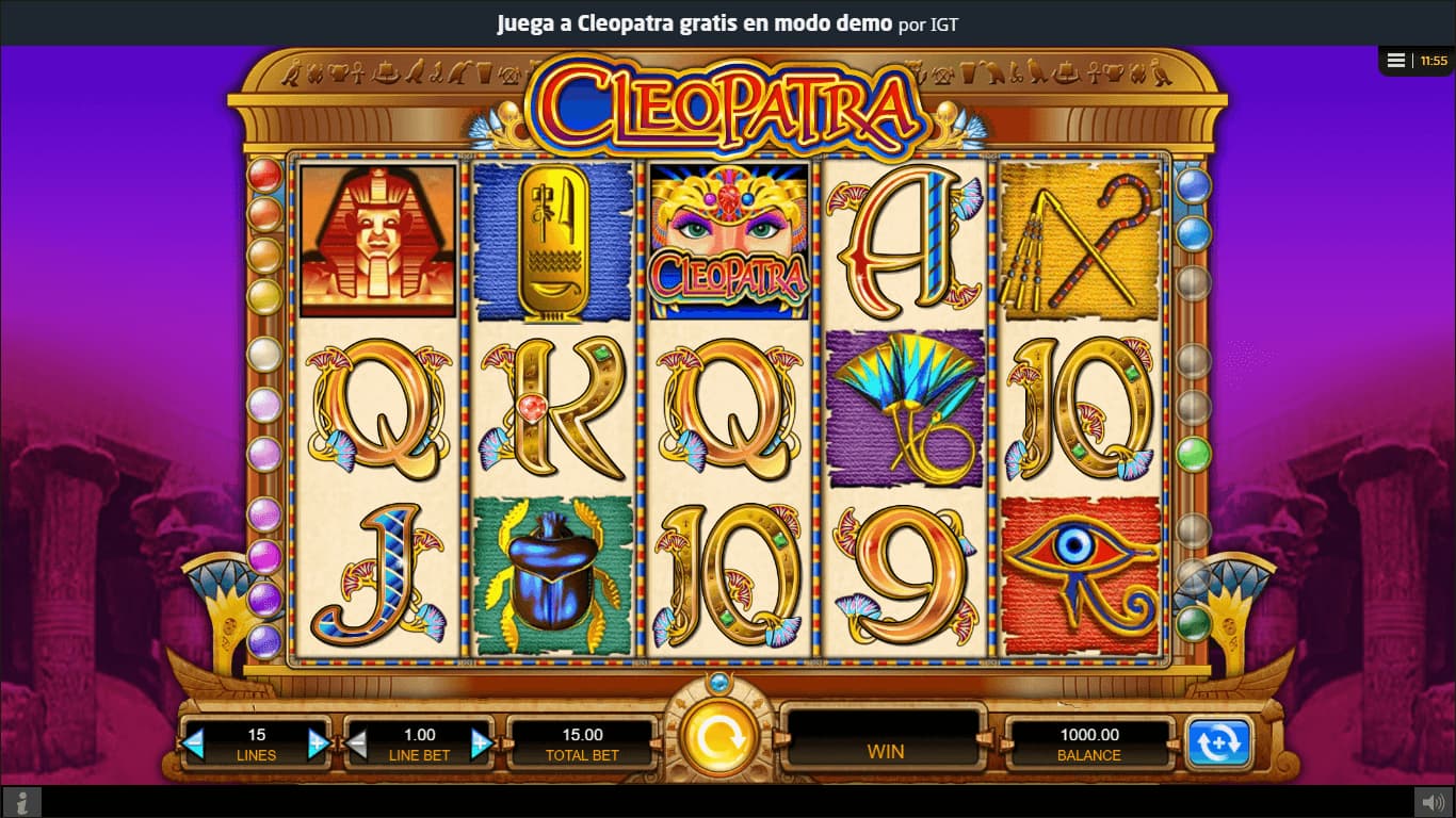 Cleopatra Tragamonedas