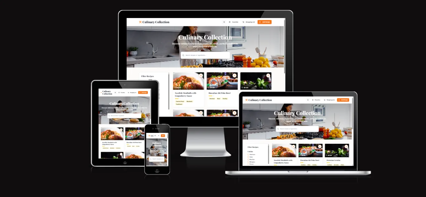 Delicious Recipes App