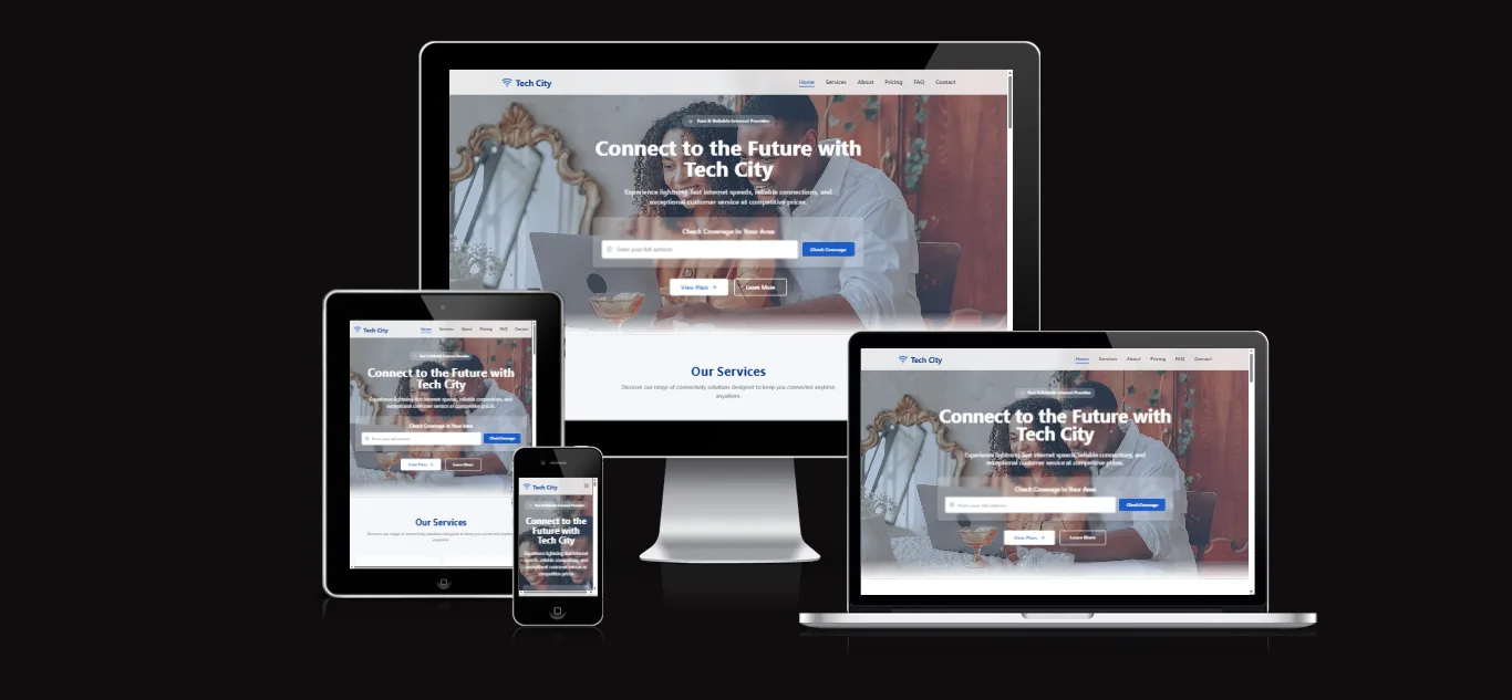 Tech City ISP Static Website