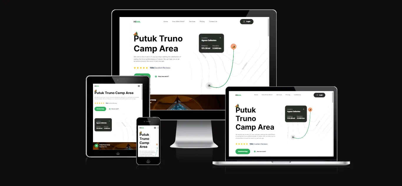 Responsive Modern Landing Page