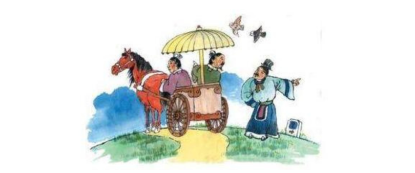 Chinese idiom 南辕北辙 nán yuán běi zhé 3