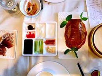 Peking duck most popular Chinese food dishes