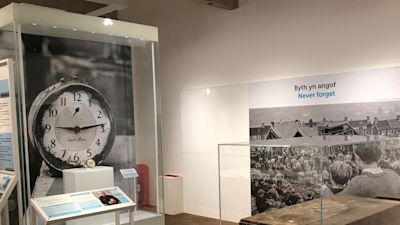 Photo of exhibition provided by St Fagan's National Museum of Wales