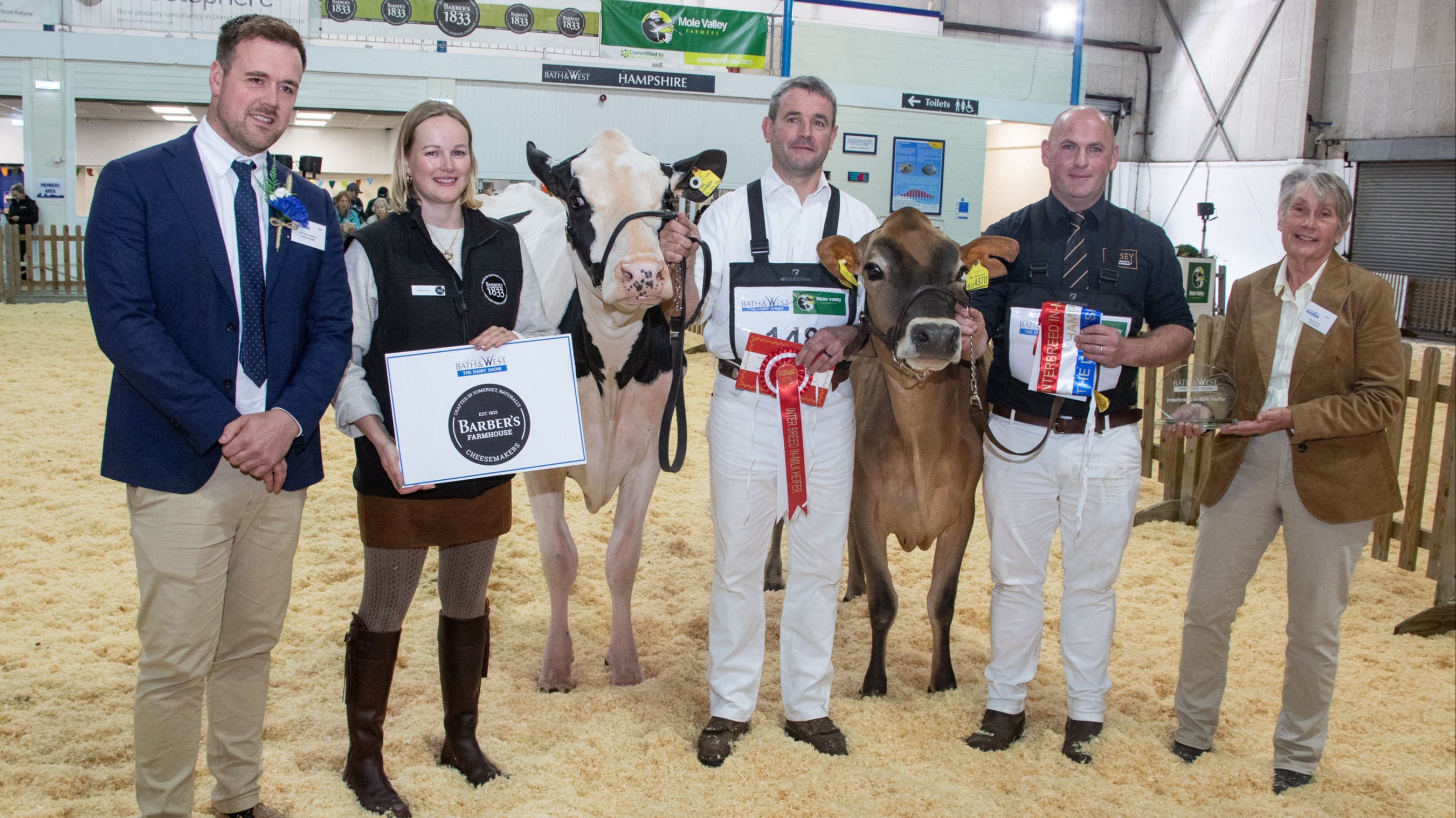The dairy divas battling it out for top farming prizes in Somerset ...