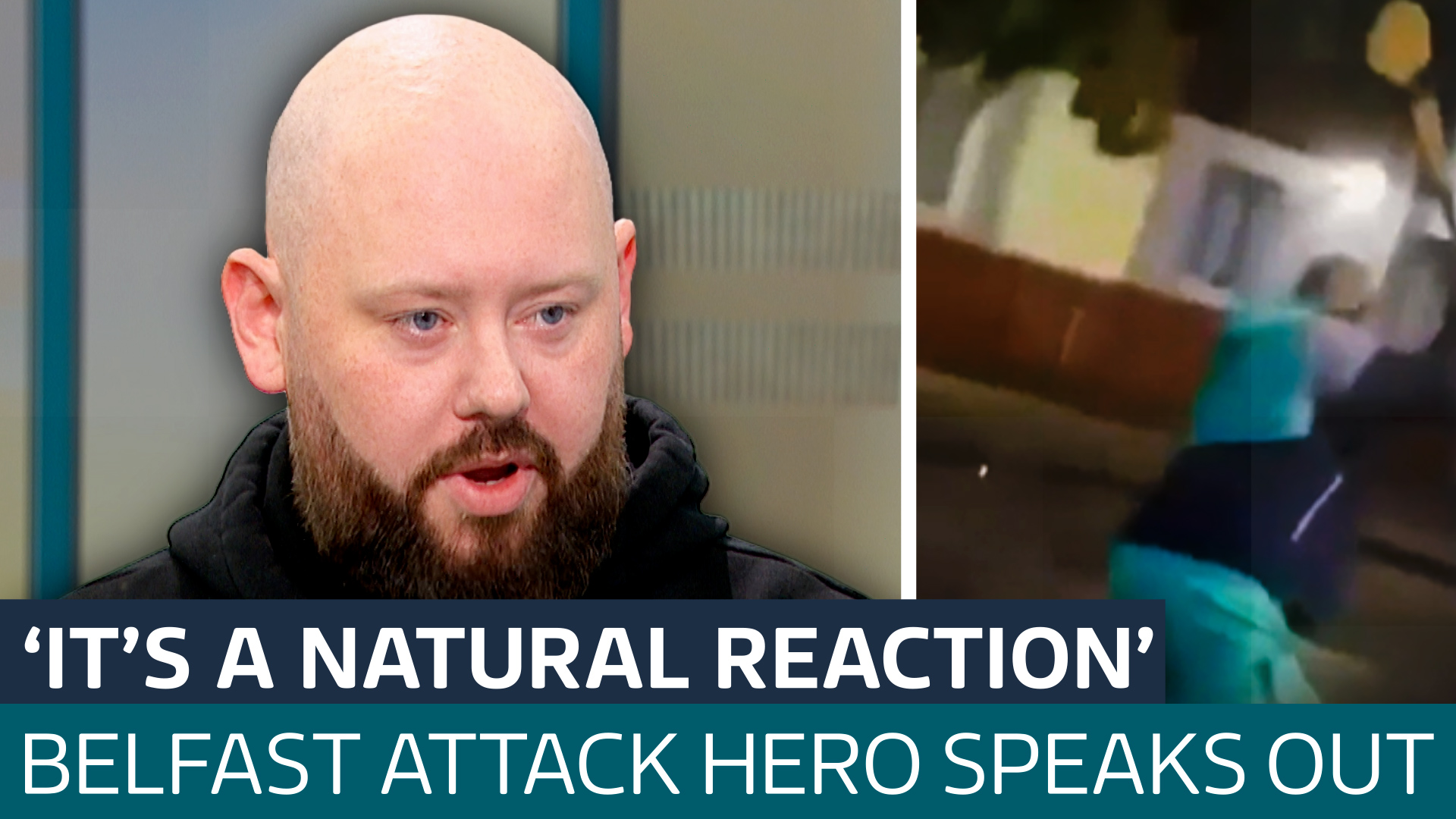 Meet the hero who fought off attacker in Belfast stabbing