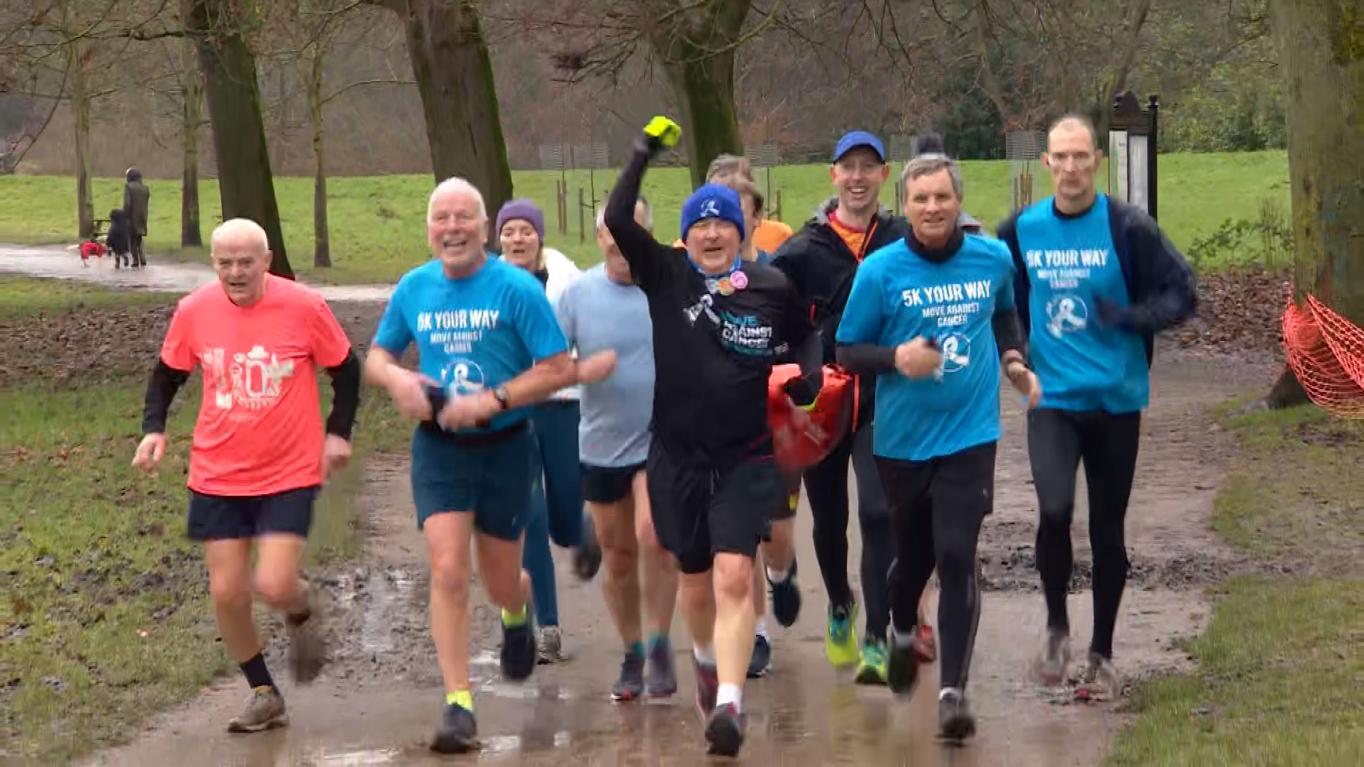 Terminally ill man from Altrincham completes challenge of running 5k ...