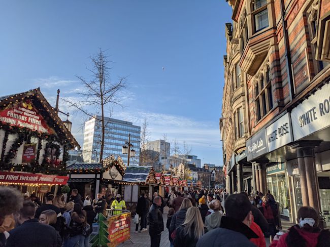 Scaled Back Nottingham Christmas Market Opens For Festive Season After Being Shut Down Last Year Itv News Central Scaled Back Nottingham Christmas Market Opens For Festive Season After Being Shut Down Last Year Itv News Central