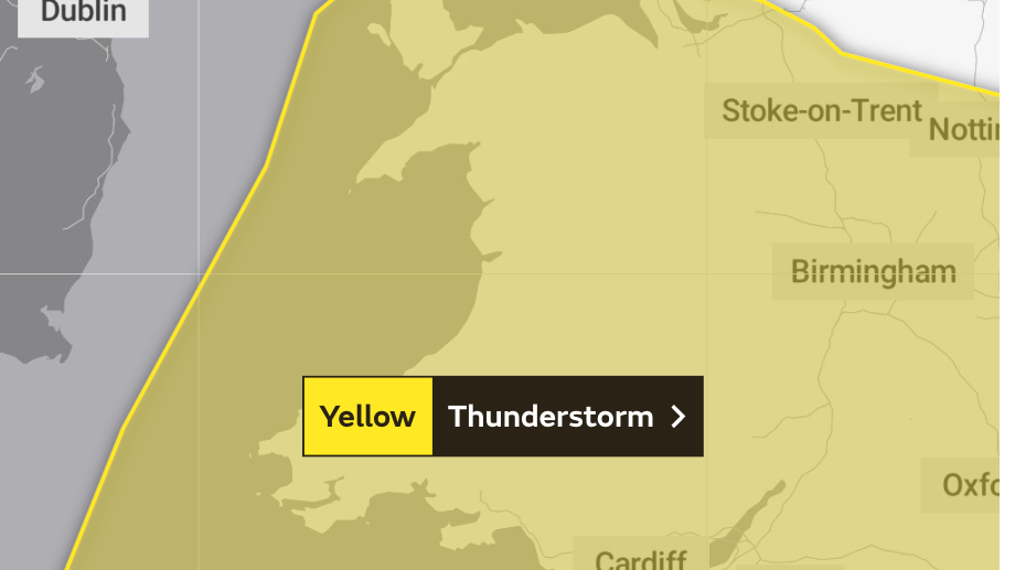 Wales weather: Met Office storm warning promises strong winds and heavy ...