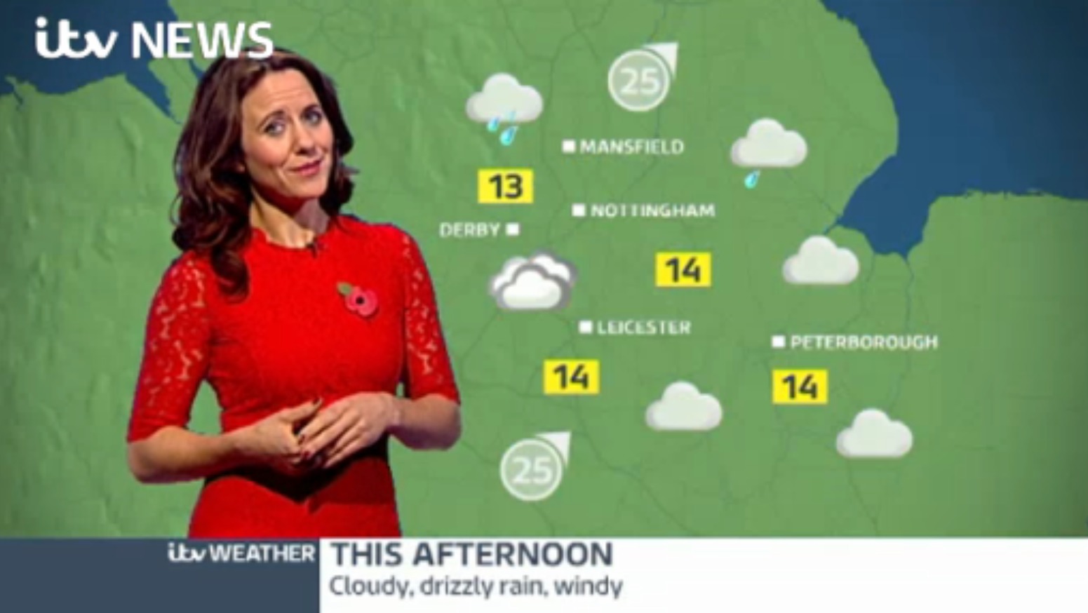 East Midlands Weather: Windy with patchy rain | ITV News Central