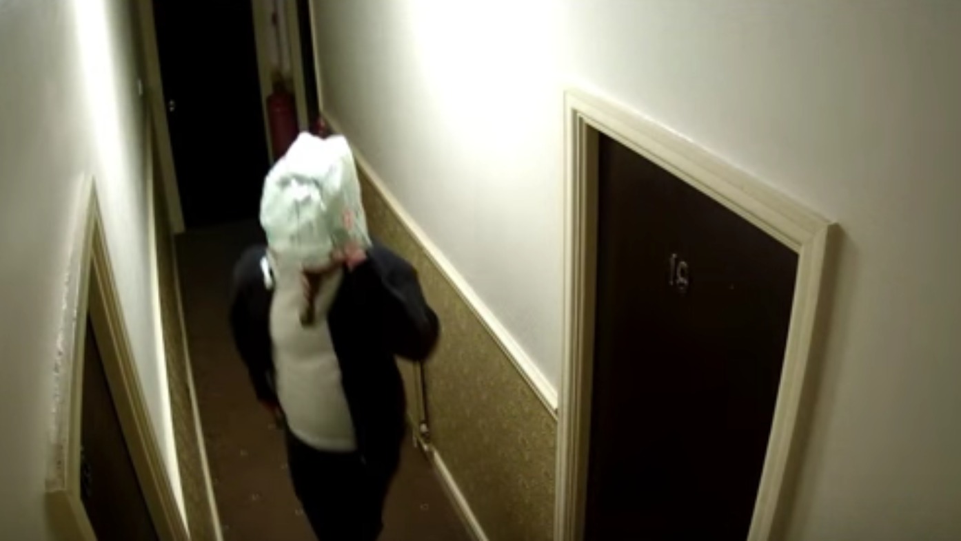 Burglar Jailed After Removing Carrier Bag Disguise In Front Of Cctv 